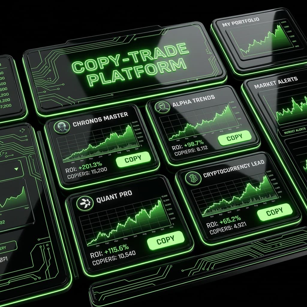 Copy-trade platform - copy strategies and follow expert traders
