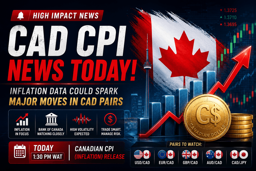 How to Trade CPI News: USD/CAD Strategy for Today's Report
